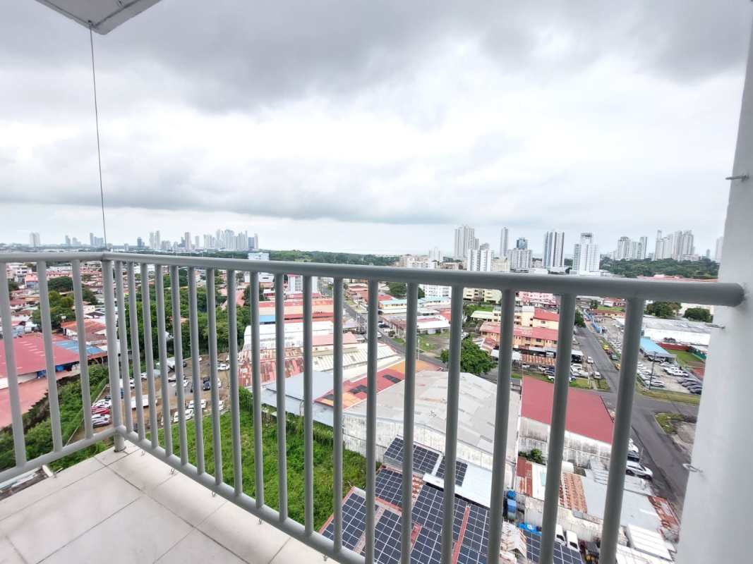 Facade of PH Riverside in Parque Lefevre neighborhood of Panama City