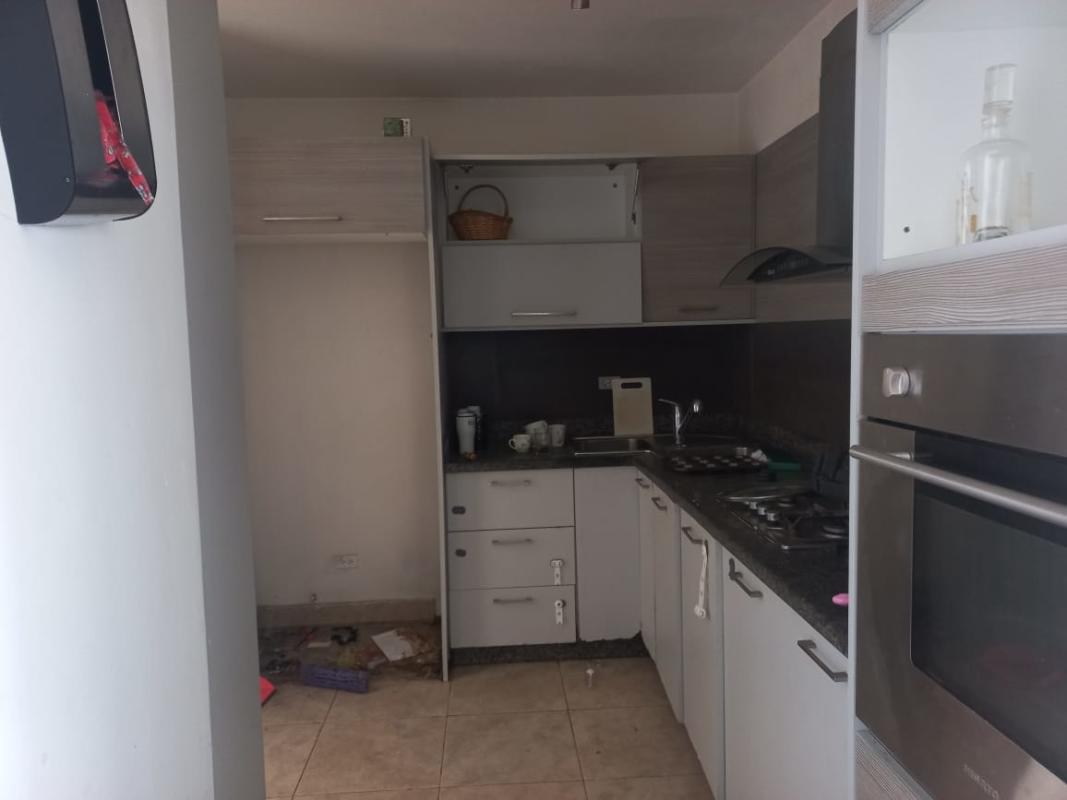 Bedroom with ceiling fan, AC unit, closet, in PH Marquis Tower El Cangrejo Panama