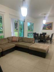 Master bathroom with tub shower granite countertop Bijao Beach Resort Panama condo