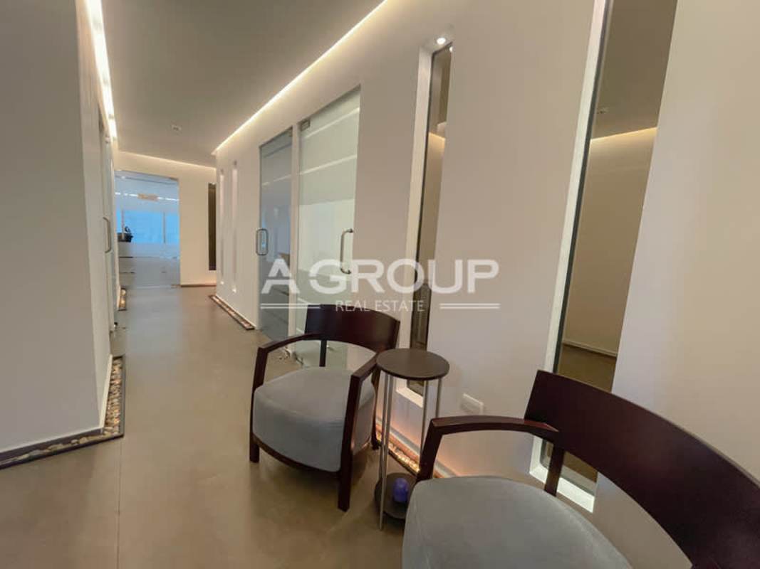 Spacious conference room with modern furnishings in Ocean Business Plaza Bella Vista Panama