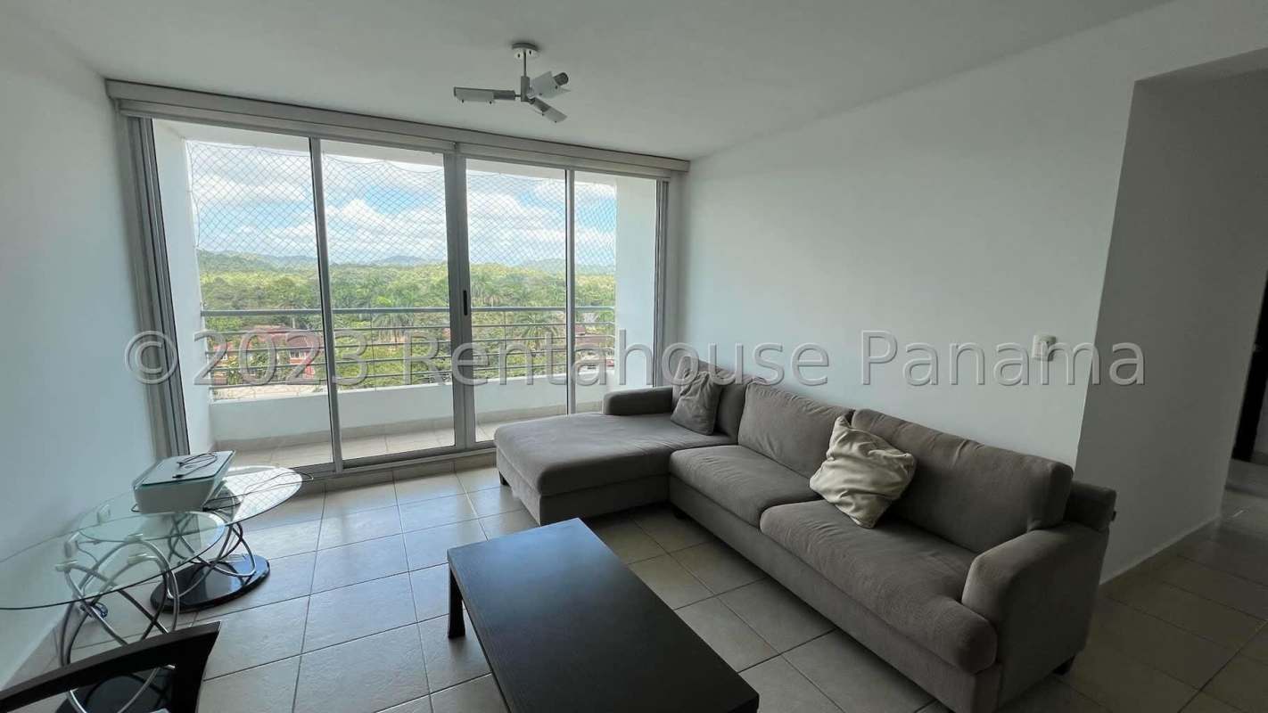 Modern kitchen with granite counters and appliances at PH Clayton Park, Clayton Panama