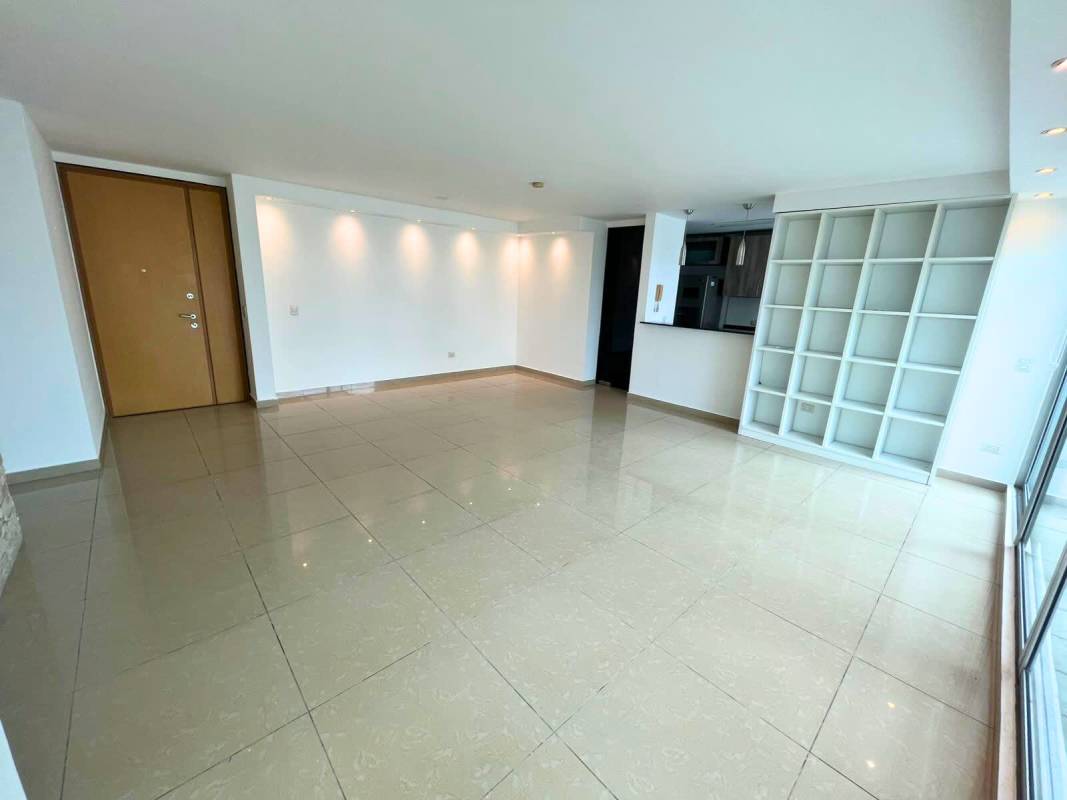 Second bathroom with glass shower granite vanity modern finishes PH Via Porras Panama