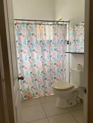 Granite countertop kitchen with built-in stove in duplex house Residencial Aragón Arraiján Panama