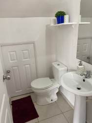 Bedroom with air conditioner and tile floors in Puebla Oeste Panama for sale