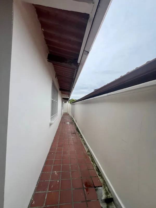 Bright tiled living and dining area in renovated house Brisas del Golf Panama