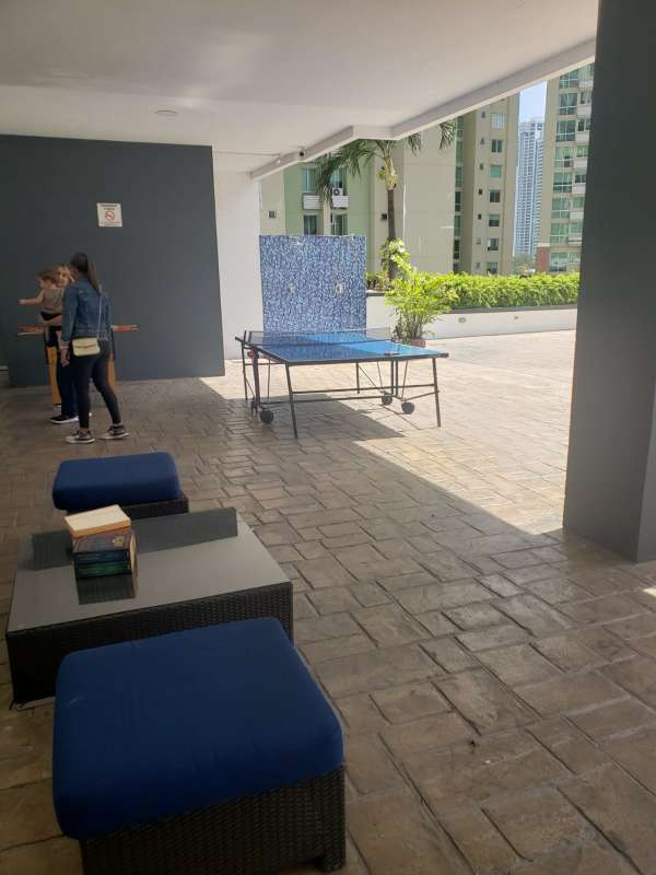 Balcony with skyline views from PH Sol del Este Costa del Este Panama