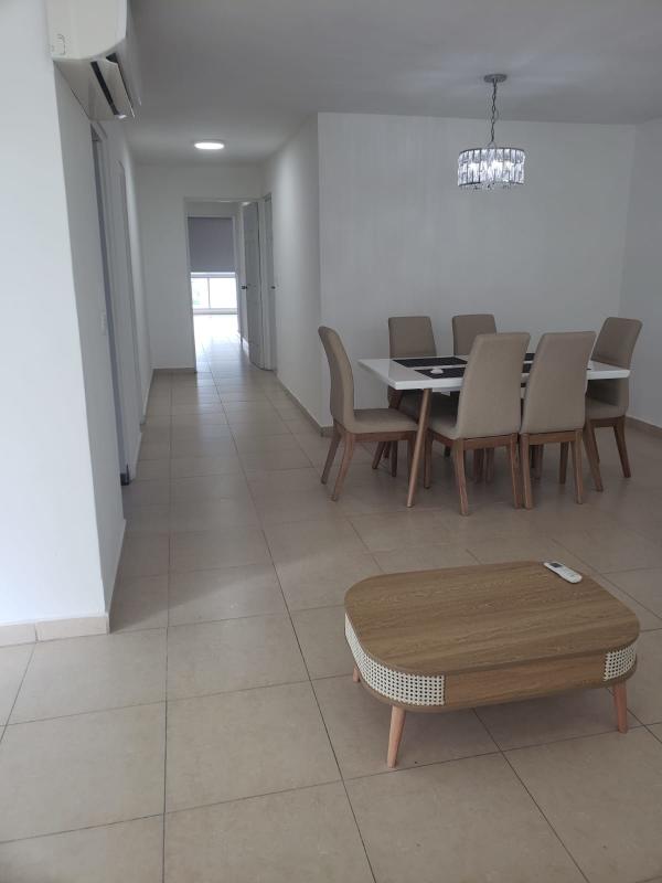 Bedroom with large window, AC and closet in PH Sol del Este Costa del Este Panama