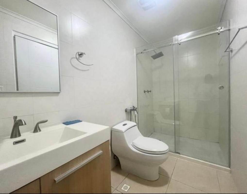 Bright living dining area with tile floors, air conditioning, ocean views at Oasis on the Bay Punta Pacifica