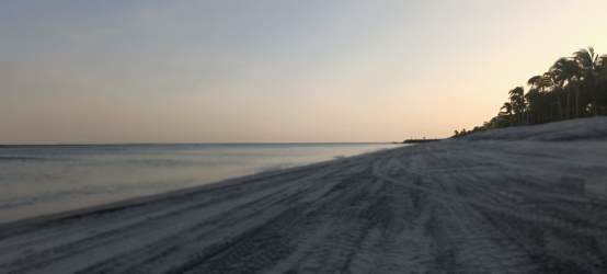 Nearby beachfront at Playa Blanca close to Santa Monica Coclé Panama rental house