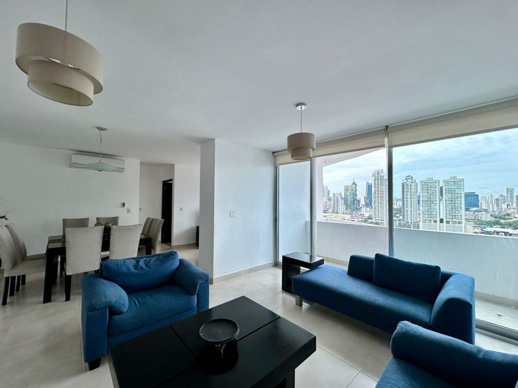 Kitchen with granite countertops and appliances in PH San Francisco Bay Panama