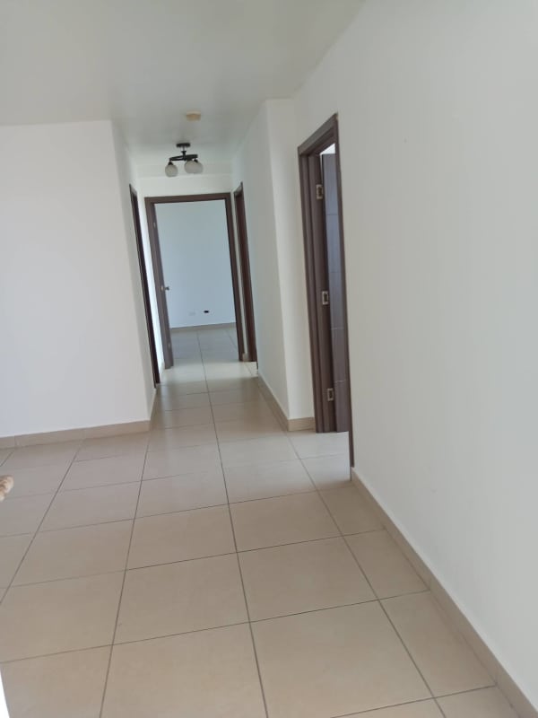 Modern kitchen with granite counters and cabinetry in PH Villa de las Fuentes Tower Panama