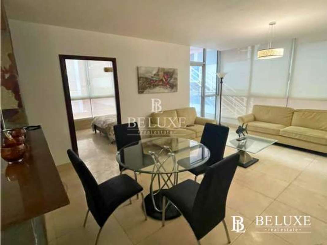 Master bedroom with natural light, ocean view balcony, tile floors in PH Villa del Mar