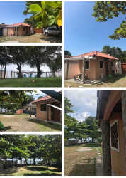 View of sandy beachfront lot near Playa Blanca and Decameron Resorts in Panama