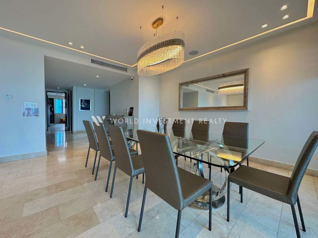 Master bathroom with jacuzzi tub, glass shower and marble counters Pacific Village Panama