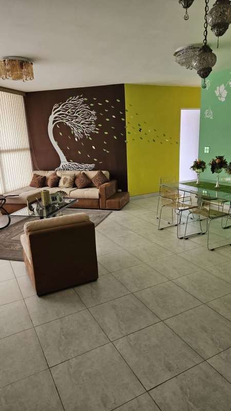 Kitchen with granite countertops, modern cabinetry in PH Luxor Tower El Cangrejo Panama City