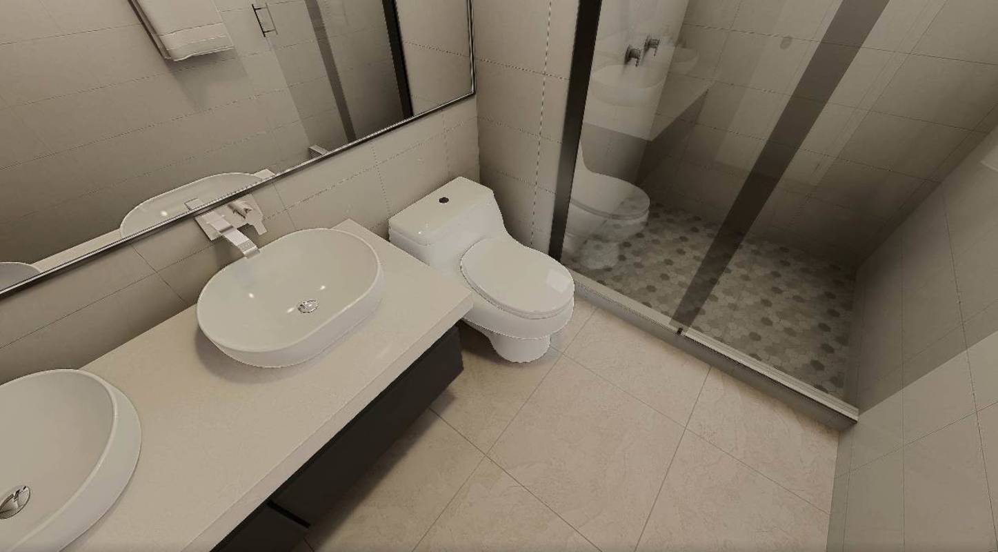 Infinity pool with sun deck and panoramic views on rooftop PH Kai Costa del Este Panama City