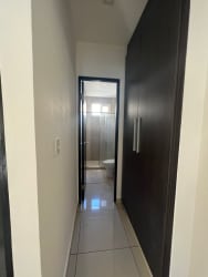 Bedroom with natural light tiled floors closet rental house PH Jardines Espino Santiago Panama