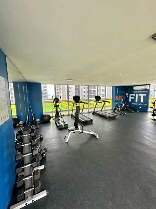 Modern kitchen with granite countertops and appliances in PH Moon Tower Panama City