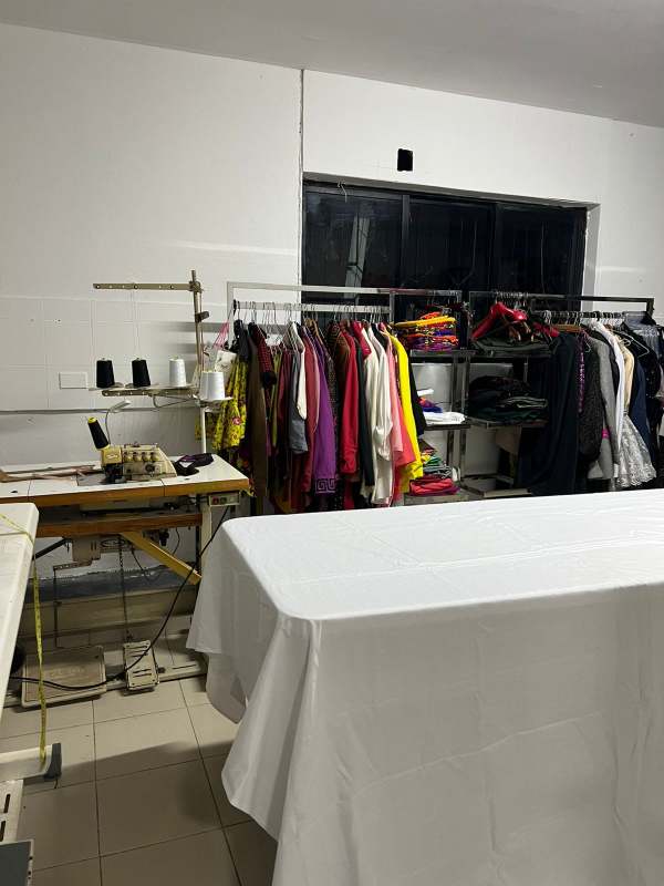 Reception entrance hall with decorations inside business studio space Obarrio Panama