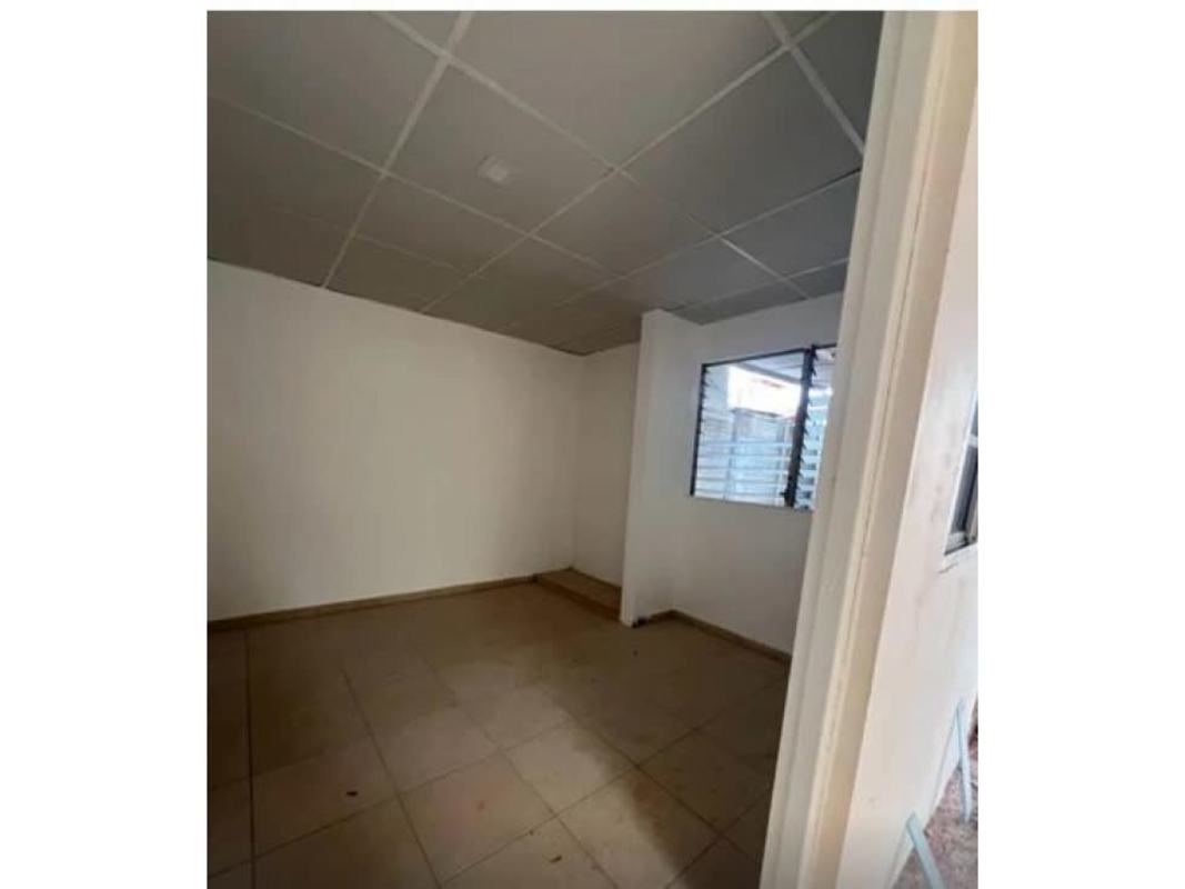 Unfurnished interior room with tile floor and louvered windows ready for customization BuenaVista II Panama