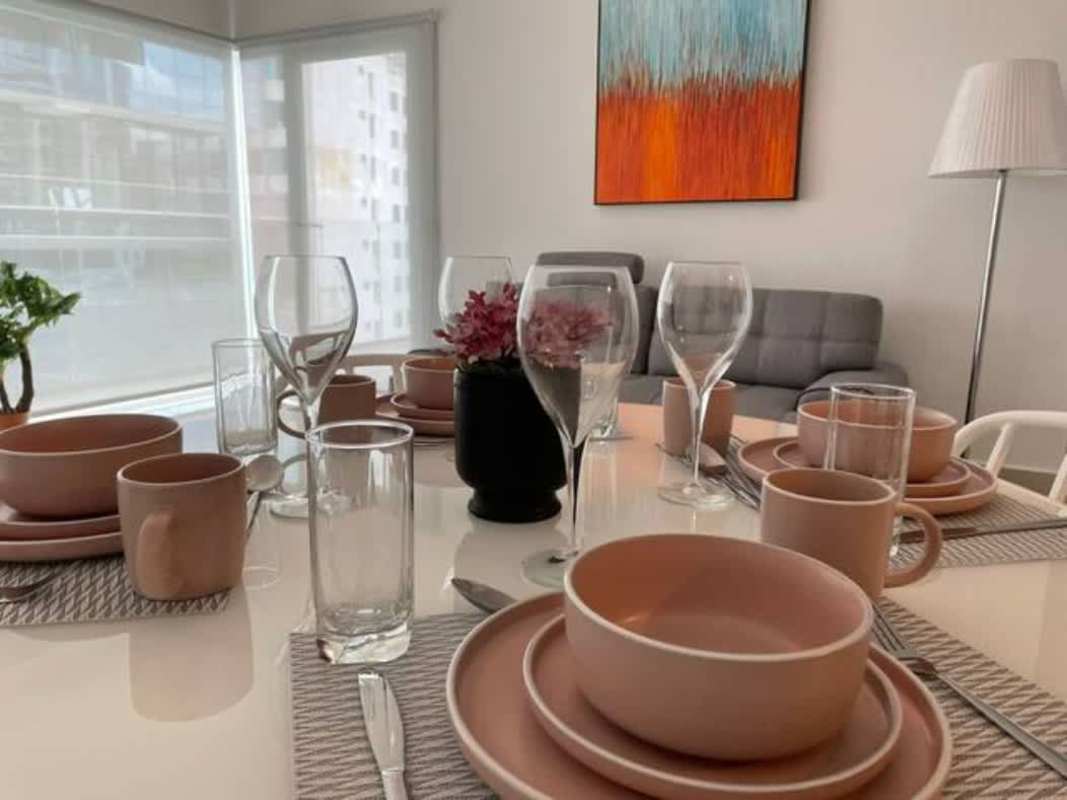 Rooftop infinity pool with panoramic skyline and bay views at PH GV43 in Panama