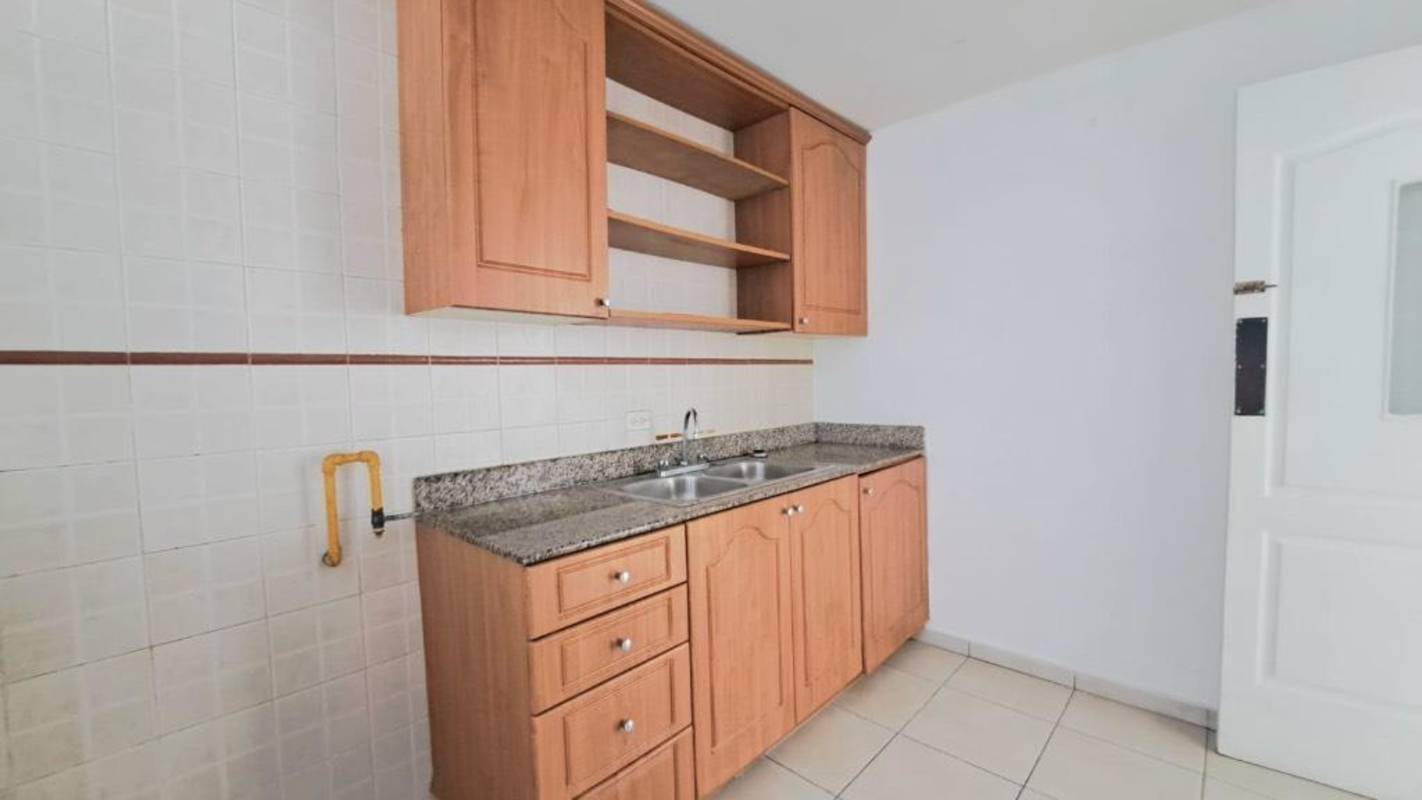 Bathroom with glass shower and modern fixtures in PH Torres del Mar del Sur Panama