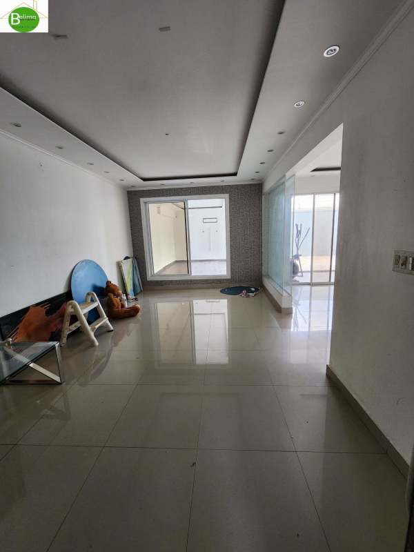 Covered outdoor terrace with bar area in gated community Condado del Rey Panama