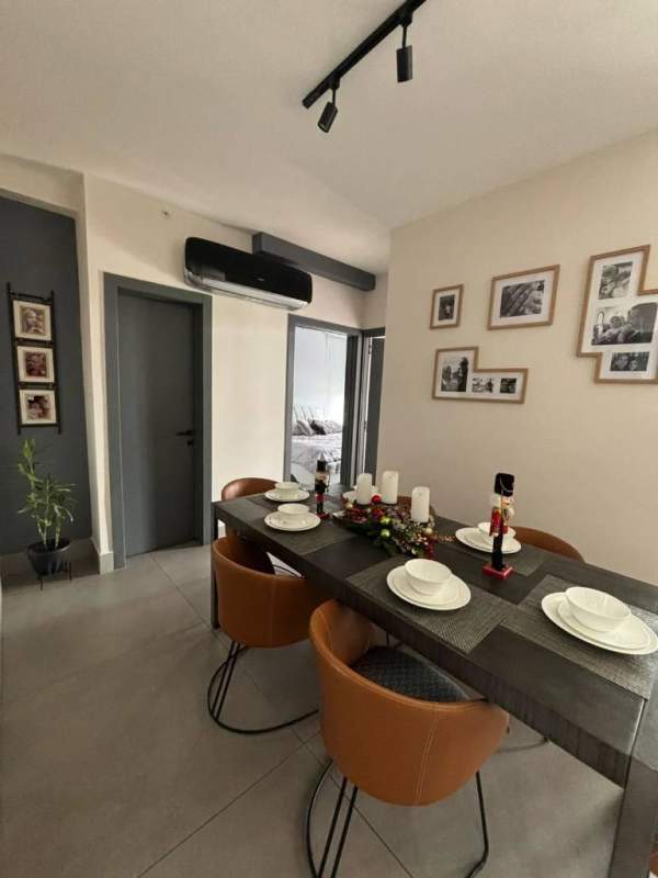 Modern dining space in apartment at Victory Sport Coco del Mar Panama City