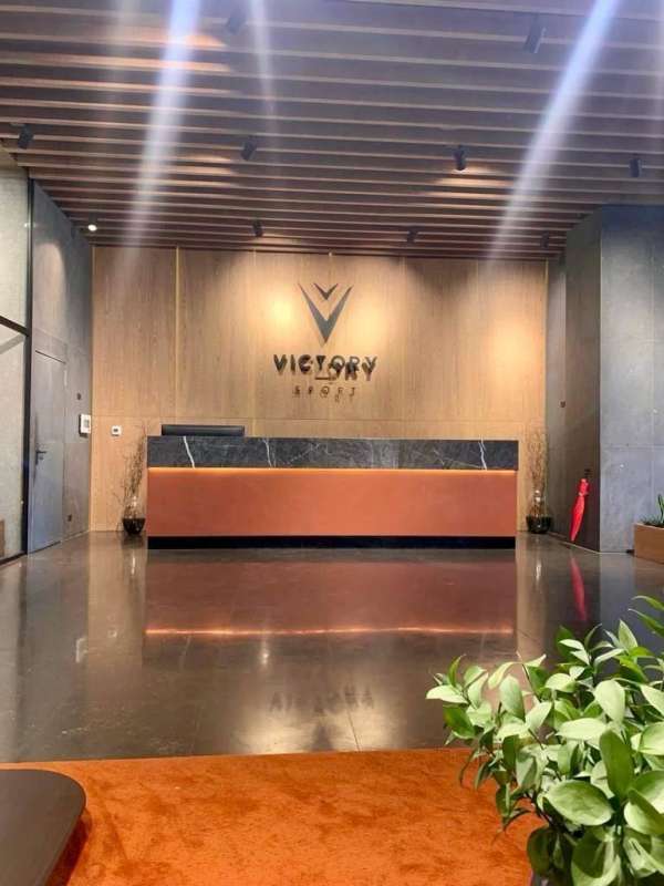 Victory Sport gym with track, training zones, large windows in Coco del Mar Panama