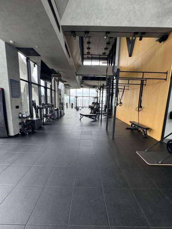 Gym with panoramic ocean views at PH Victory Sport Coco del Mar Panama City