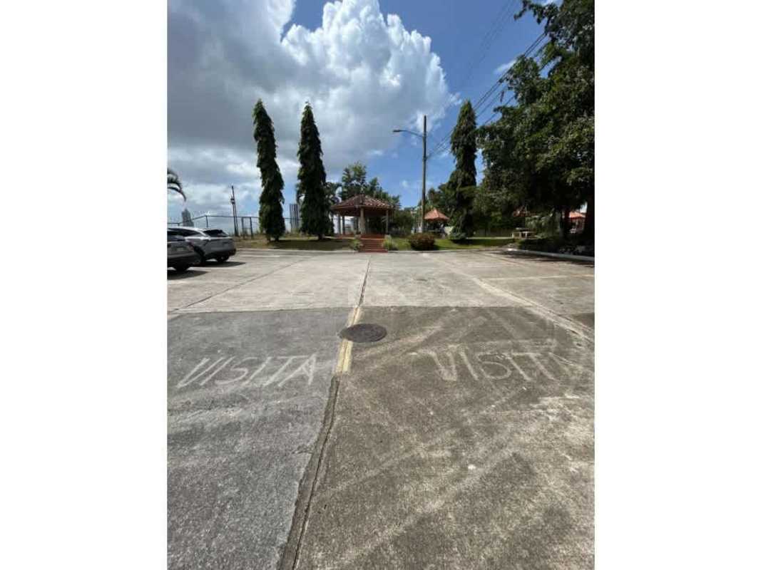 Gazebo social area with mature trees in gated community Betania Panama