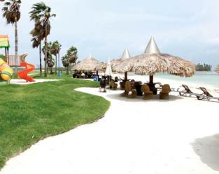 Spacious master bedroom with terrace access and sea views Playa Escondida Resort Colón Panama