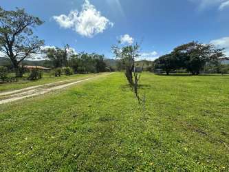 Green undeveloped land with views of India Dormida mountains in Panama