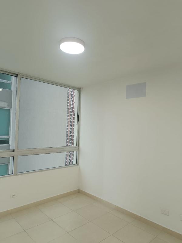 Granite countertop kitchen with wooden cabinets in PH Terrasol Punta Paitilla Panama