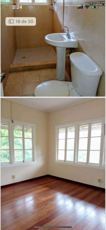 Exterior of duplex with garden lawn and porch Ancón Panama