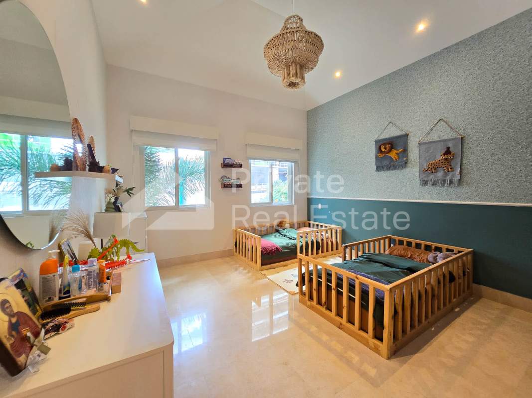 Private pool with wood deck pergola golf course view PH Crescent Lane Santa Maria Panama luxury house