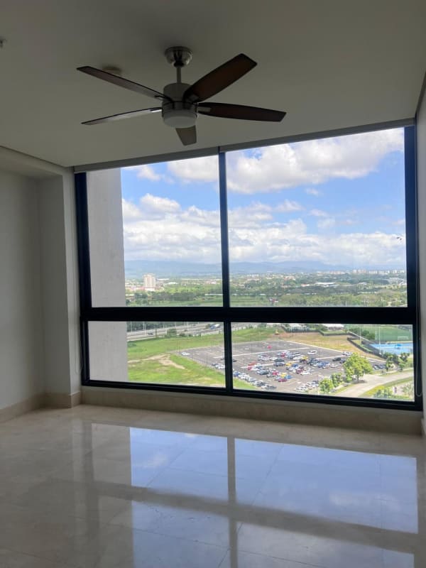 Spacious modern kitchen with island, premium appliances, city views at PH La Vista Santa María