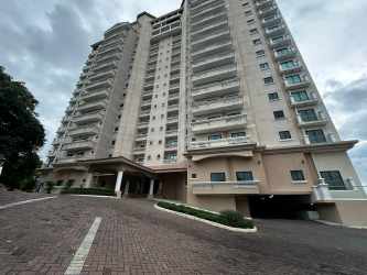 High-rise beachfront condo building exterior PH Las Olas Playa Blanca Panama