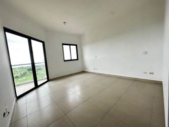 Balcony with panoramic Pacific ocean and golf course view PH Las Olas Playa Blanca Panama