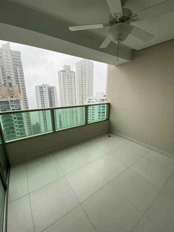 Bright living area with sea views from floor-to-ceiling windows in luxury Panama condo