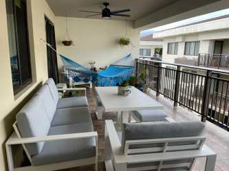 Additional family room area with modern decor in River Valley condos Panama Pacifico