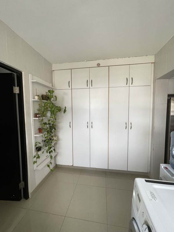 Contemporary bathroom with bathtub glass shower modern tiles Panama rental