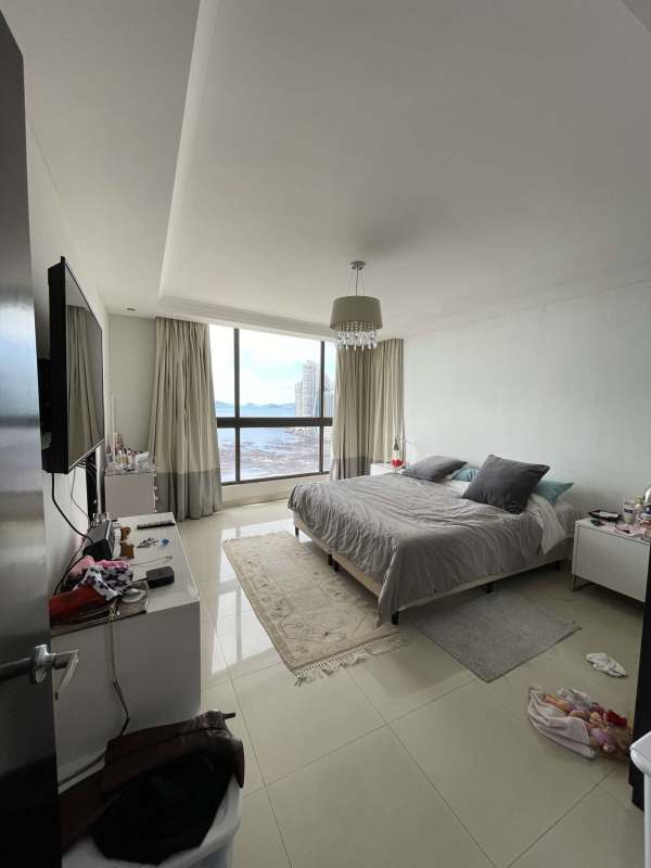 Modern laundry with cabinetry washer dryer rental condo Panama City