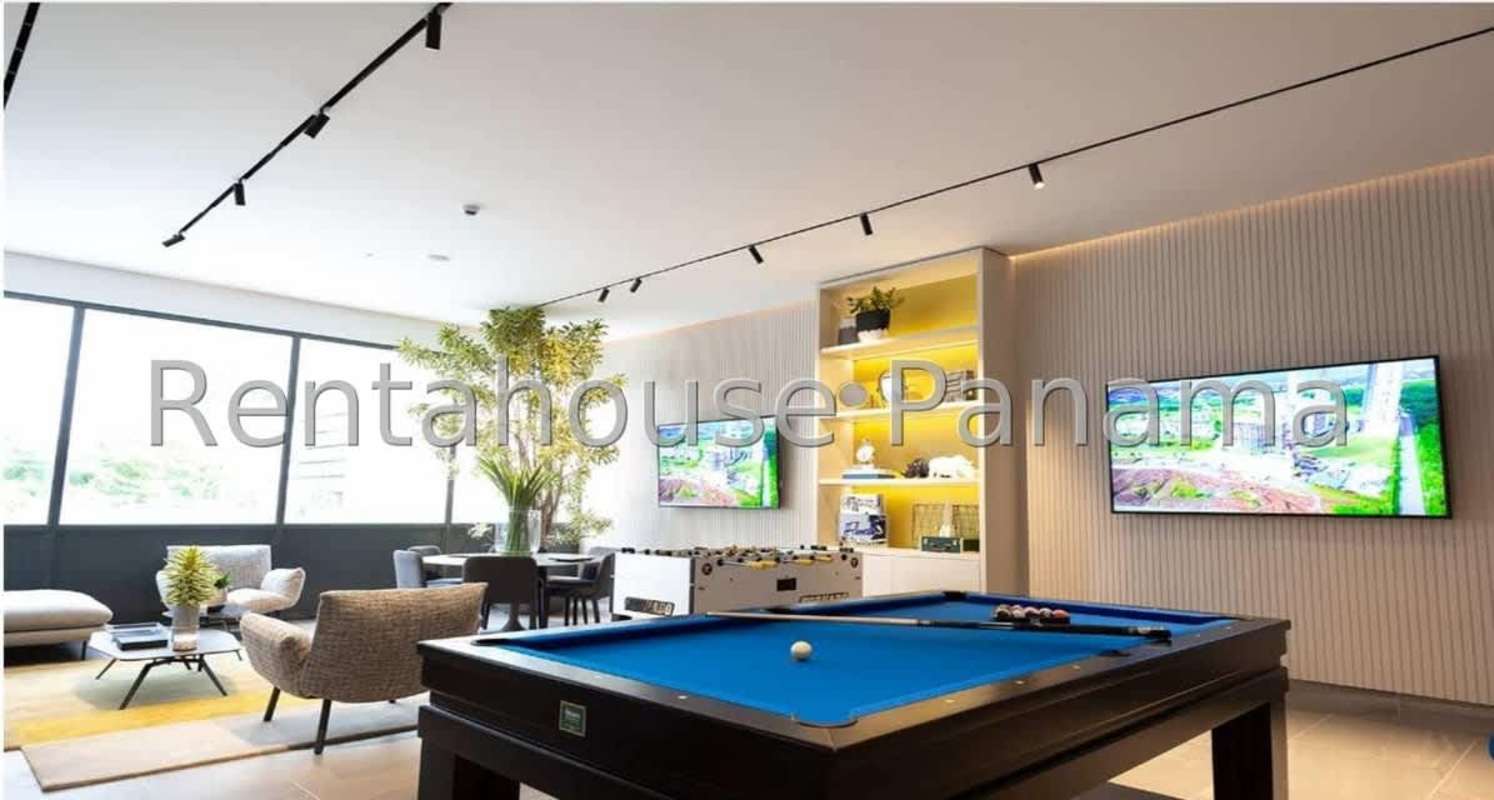 Elegant lobby area with modern decor in PH Ocean House Santa Maria Panama