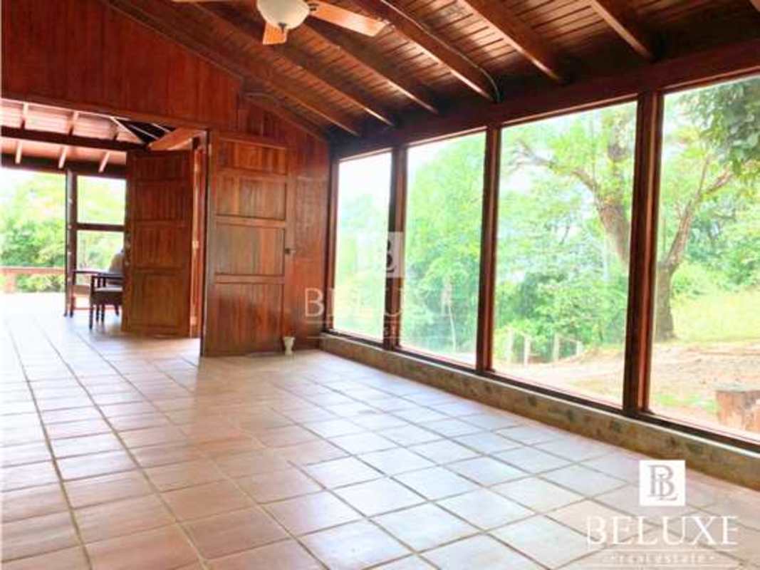 Terrace with panoramic views of forest and mountains in Cerro Azul Panama