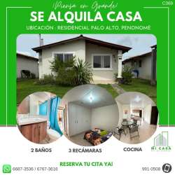 Single-story house with garden and driveway Residencial Palo Alto Penonomé