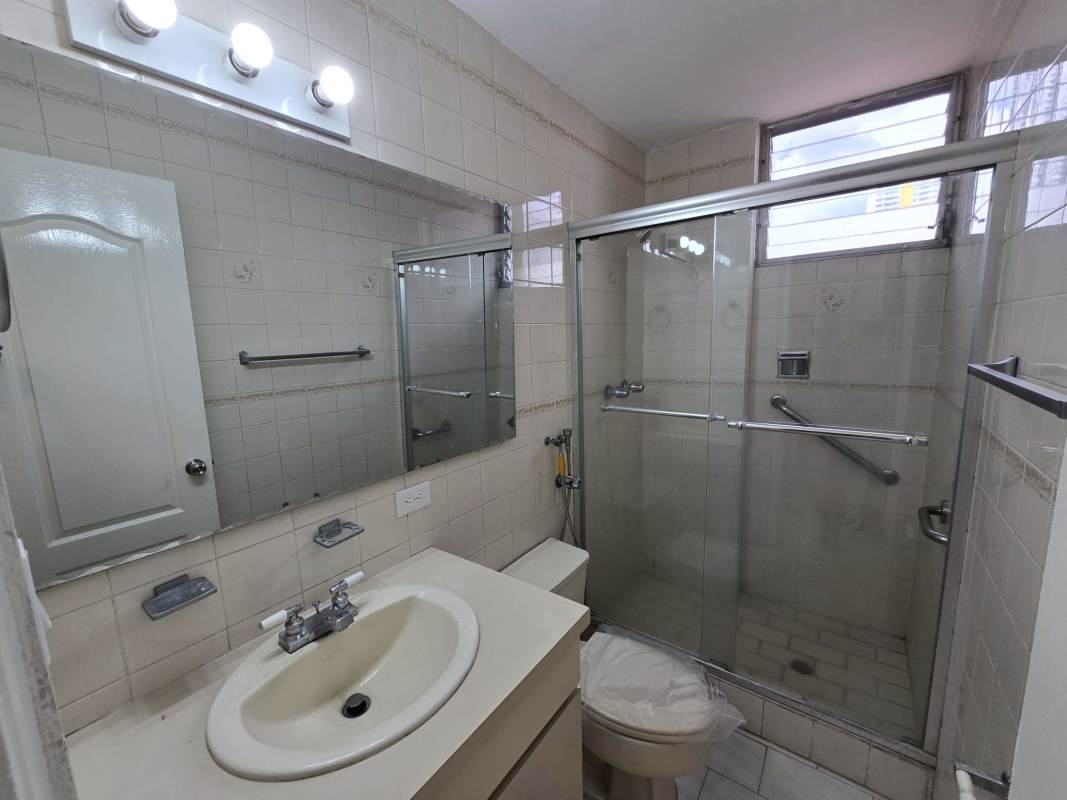 Modern multi-story apartment tower PH Ocean View with balconies and parking San Francisco Panama City