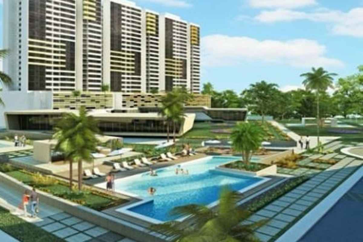 High rise towers of PH Condado Country Club Condado del Rey Panama City