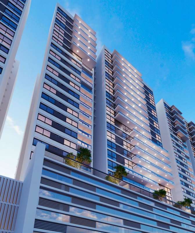 Elegant lobby area PH Condado Country Club Condado del Rey Panama City