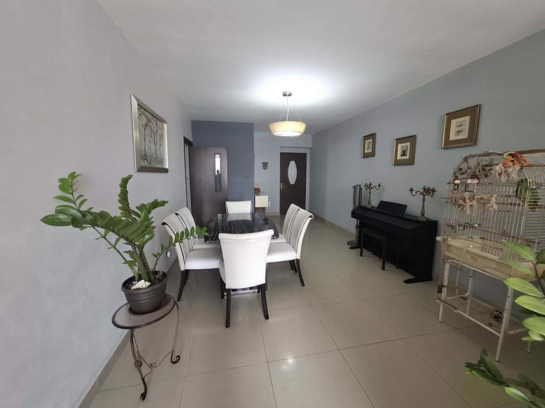 Bright dining area modern decor window with city view PH Renaissance Tower Panama City